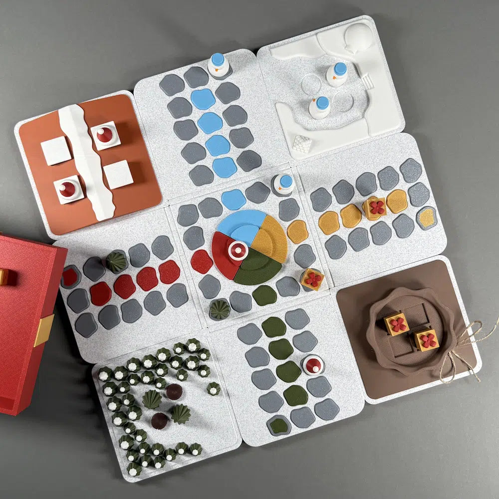 Ludo Christmas edition printed by Mads  3D Prints